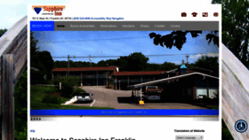 What Sapphireinnfranklin.com website looked like in 2020 (4 years ago)