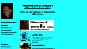 What Skogling.com website looked like in 2020 (4 years ago)