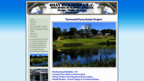 What Shaybuilders.com website looked like in 2020 (4 years ago)