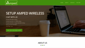 What Setup-amped-wireless.com website looked like in 2020 (4 years ago)