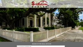 What Soldbyjones.com website looked like in 2020 (4 years ago)