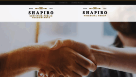 What Shapirogrp.com website looked like in 2020 (4 years ago)