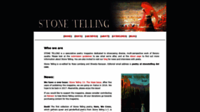 What Stonetelling.com website looked like in 2020 (5 years ago)