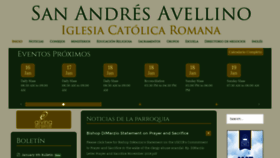 What Sanandresavelino.org website looked like in 2020 (4 years ago)