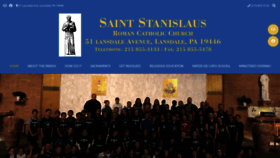 What Ststanislaus.com website looked like in 2020 (4 years ago)