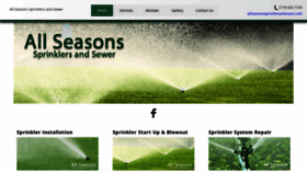 What Sprinklerscoloradosprings.com website looked like in 2020 (4 years ago)