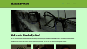 What Shamimeyecare.com website looked like in 2020 (4 years ago)