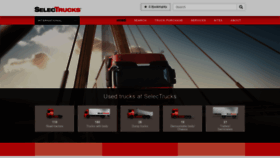 What Selectrucks.world website looked like in 2020 (4 years ago)