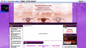 What Shopponpon.com website looked like in 2020 (4 years ago)