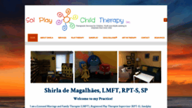 What Solplaychildtherapy.com website looked like in 2020 (4 years ago)
