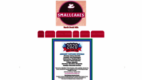 What Smallcakesdruidhills.com website looked like in 2020 (4 years ago)