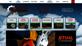 What Superiorsmallengines.com website looked like in 2020 (4 years ago)