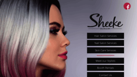 What Sheeke.com website looked like in 2020 (4 years ago)