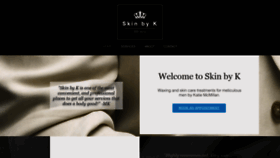 What Skinbyk.com website looked like in 2020 (4 years ago)