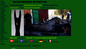 What Skydestok.dk website looked like in 2020 (4 years ago)