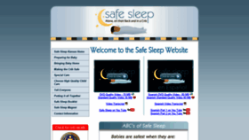 What Safesleepkansas.org website looked like in 2020 (4 years ago)