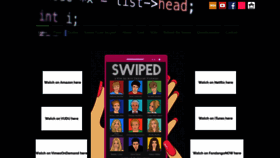 What Swipedthemovie.com website looked like in 2020 (4 years ago)