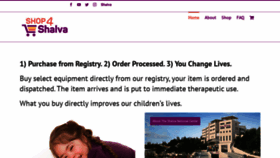 What Shop4shalva.org website looked like in 2020 (4 years ago)