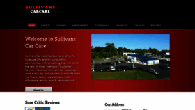 What Sullivanscarcare.com website looked like in 2020 (4 years ago)
