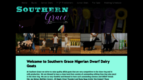 What Southerngracenigeriandwarfgoats.com website looked like in 2020 (4 years ago)