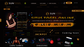 What Suntogel.com website looked like in 2020 (4 years ago)