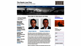 What Swainlawfirm.com website looked like in 2020 (4 years ago)