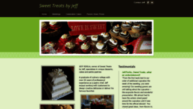 What Sweettreatsbyjeff.com website looked like in 2020 (4 years ago)