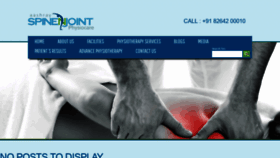 What Spinenjoint.co.in website looked like in 2020 (4 years ago)