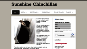 What Sunshinechinchillas.com website looked like in 2020 (4 years ago)