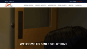 What Smilesolutionsfargo.com website looked like in 2020 (4 years ago)