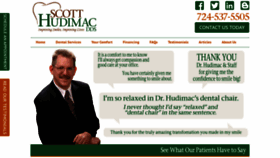 What Scotthudimacdds.com website looked like in 2020 (4 years ago)
