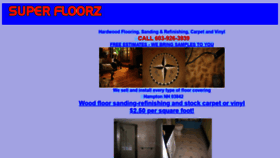 What Superfloorz.com website looked like in 2020 (4 years ago)