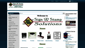 What Signandstampsolutions.com website looked like in 2020 (4 years ago)