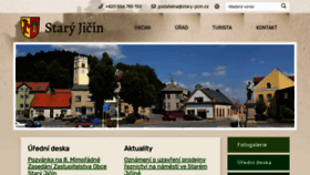 What Stary-jicin.cz website looked like in 2020 (4 years ago)
