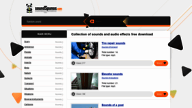 What Soundspunos.com website looked like in 2020 (4 years ago)