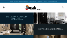 What Simak-keramika.si website looked like in 2020 (4 years ago)