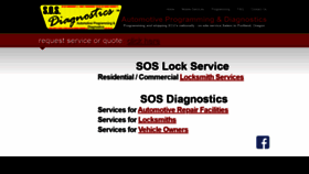 What Sosdiagnostics.com website looked like in 2020 (4 years ago)