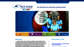 What Shotnurse.com website looked like in 2020 (4 years ago)