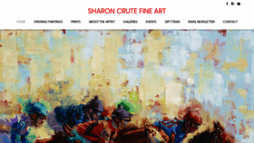 What Sharoncrute.com website looked like in 2020 (4 years ago)