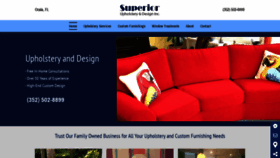What Superiorupholstery-designservice.com website looked like in 2020 (4 years ago)
