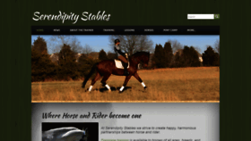 What Serendipitystablessite.com website looked like in 2020 (4 years ago)