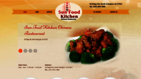 What Sunfoodkitchen.com website looked like in 2020 (4 years ago)