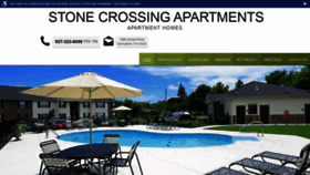 What Stonecrossingapt.com website looked like in 2020 (4 years ago)