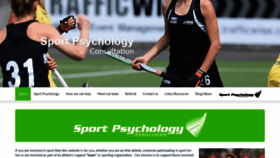 What Sportpsychologyassociates.com website looked like in 2020 (4 years ago)