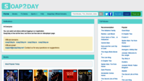 What Soap2day.is website looked like in 2020 (4 years ago)