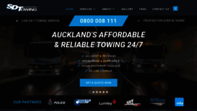 What Southerndistrictstowing.co.nz website looked like in 2020 (4 years ago)