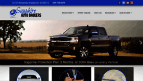 What Sapphireautobrokers.com website looked like in 2020 (4 years ago)