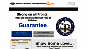 What Simmons-rockwellfordofhallsteadreviews.com website looked like in 2020 (4 years ago)