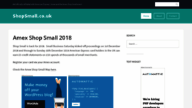 What Shopsmall.co.uk website looked like in 2020 (4 years ago)
