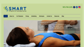 What Smartmassagegroup.com website looked like in 2020 (4 years ago)